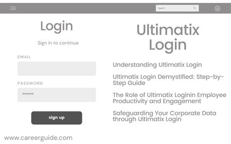 ultimatix website